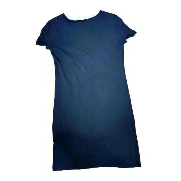 Classic Tommy Hilfiger Jersey T Shirt Dress Size Small Navy White - Picture 6 of 6